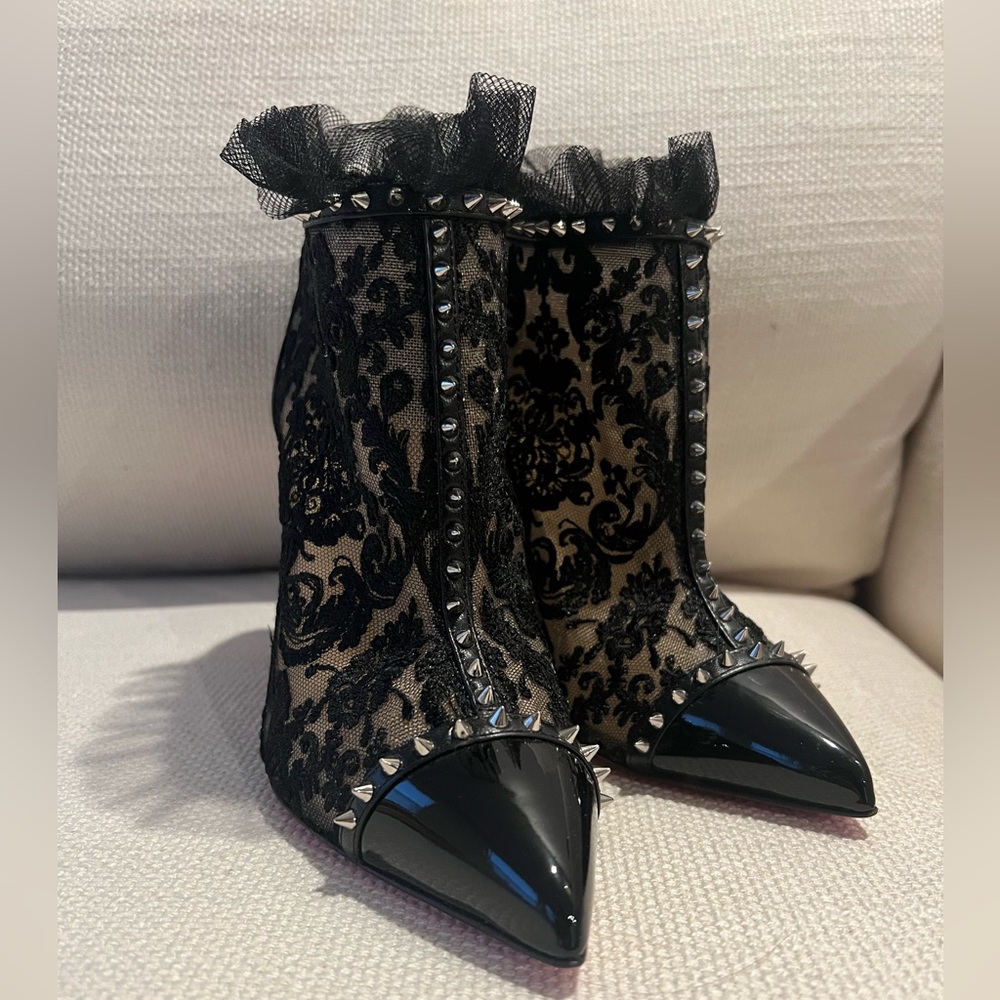 Christian Louboutin Henrietta Lace Boot